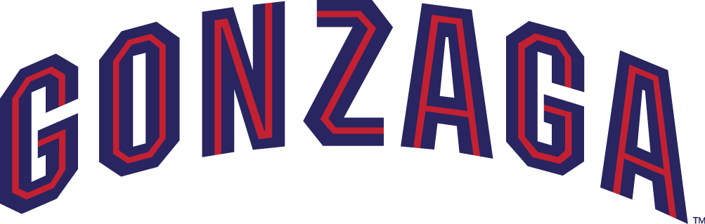 Gonzaga Bulldogs 1998-Pres Wordmark Logo vinyl decal